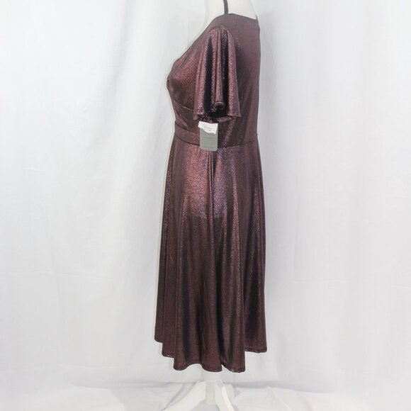 Superfoxx Short Sleeve Knot Front Dress NWT - Picture 4 of 6